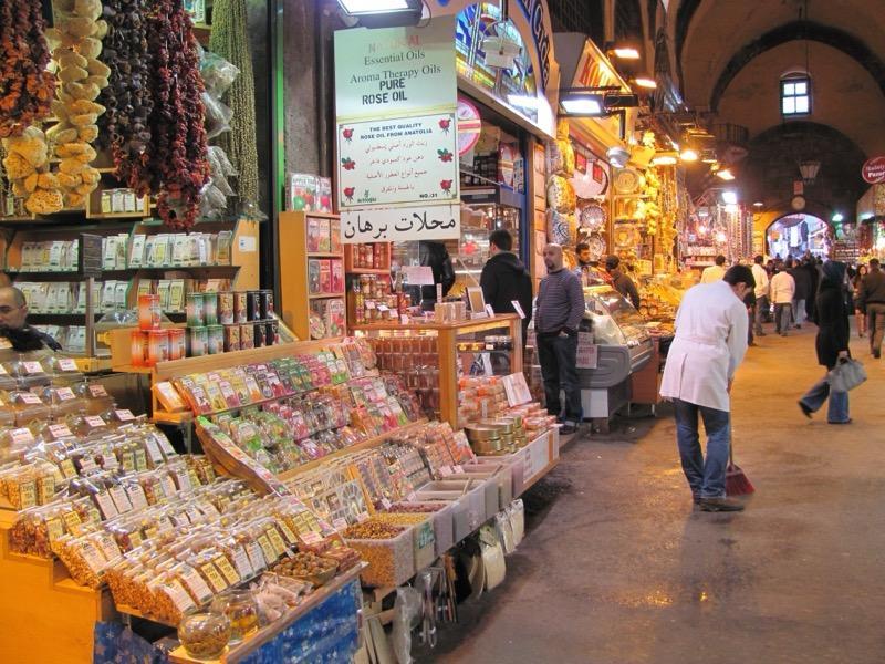 Interior of the Grand Bazaar, Istanbul