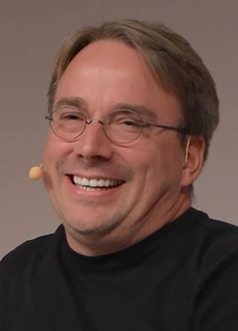 Linus Torvalds at LinuxCon Europe 2014