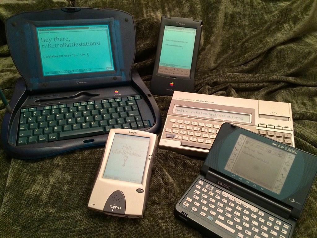 A Compaq Portable computer, the machine whose clean-room BIOS reimplementation established the legal precedent AI is now dissolving
